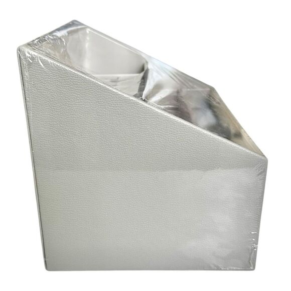 Stackers Storage Drawer Cosmetic Organizer Gray - Picture 3 of 7